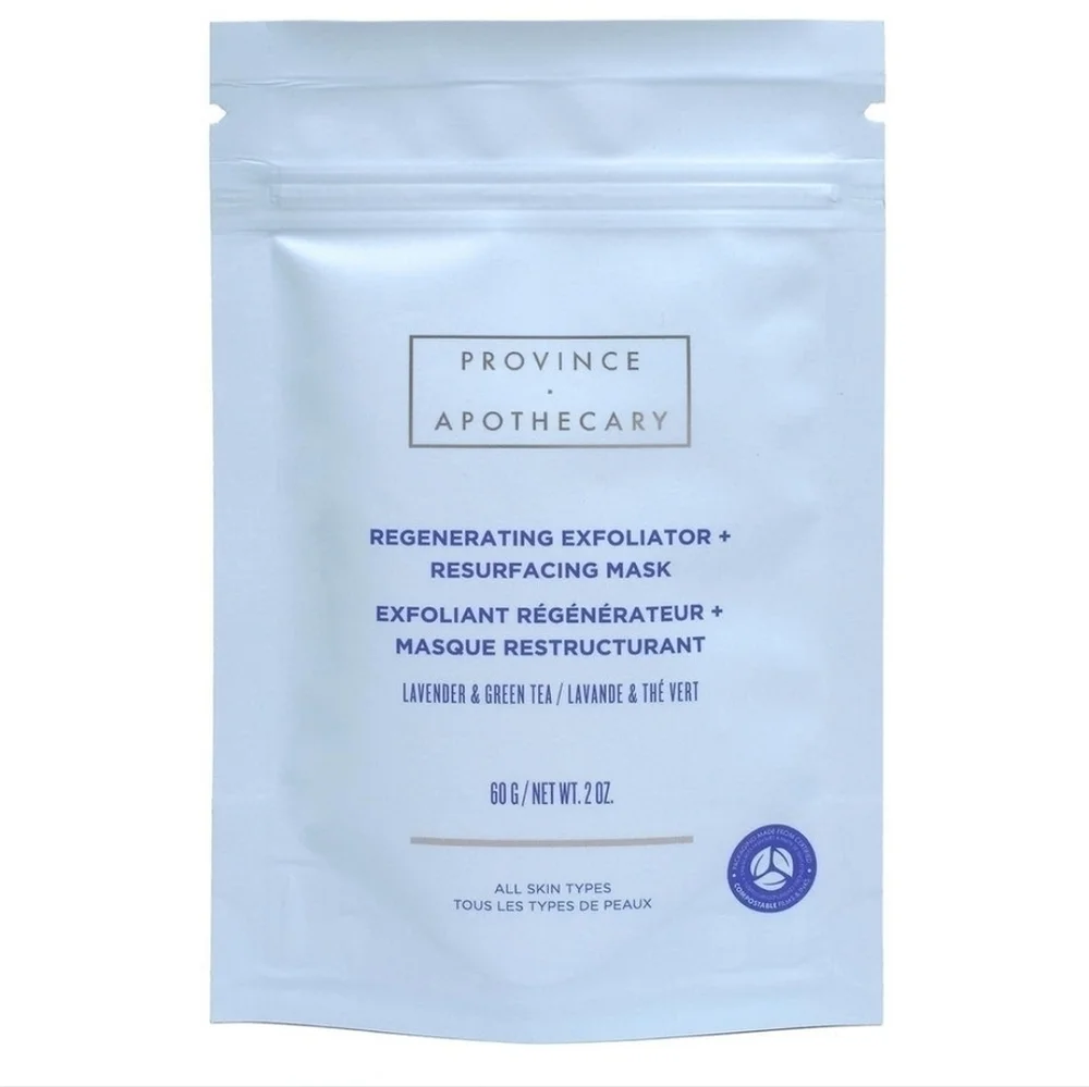 Province Apothecary Regenerating Exfoliator + Resurfacing Mask